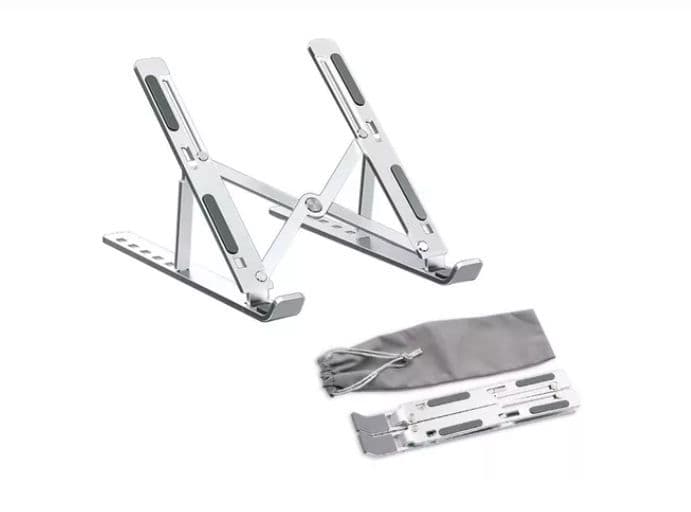 Base Para Pc Laptop Soporte Aluminio Flexible Epik Original