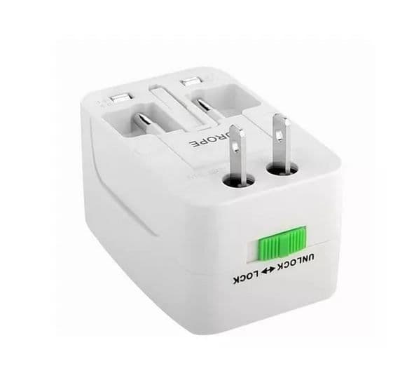Convertidor Cargador Para 160 Paises Universal Viajero
